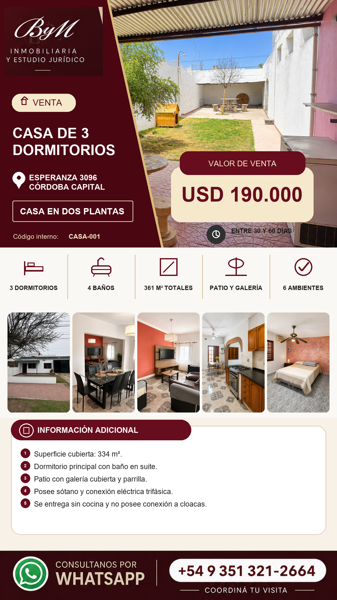 Casa en Esperanza 3096